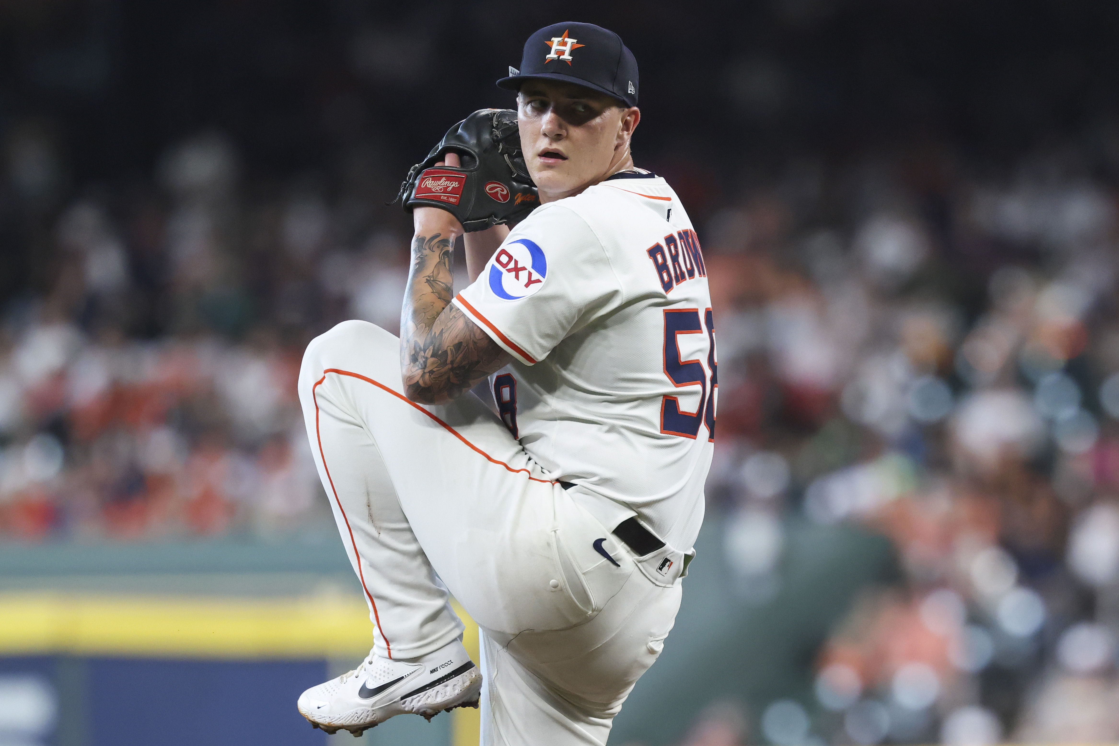 Hunter Brown could pile up double-digit K’s if he’s locked in - Source: Imagn